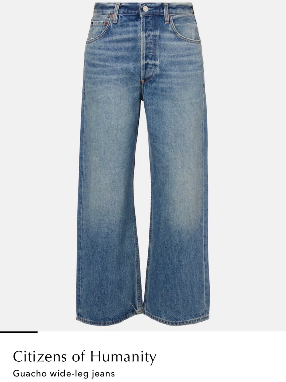 Women’s Citizens of Humanity Gaucho Jeans Size 24